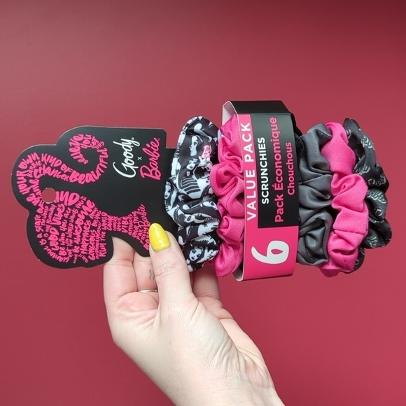Barbie 6 Pack *LIMITED EDITION* Ouchless Scrunchies 🎀 - Picture 4 of 7
